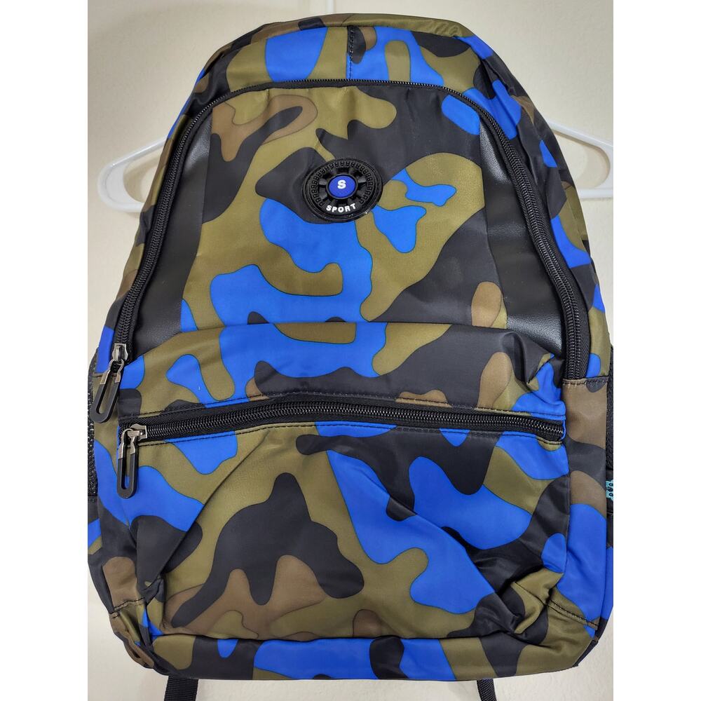 Camouflage Backpack Lightweight Water Resistant for School Hiking Travel NEW